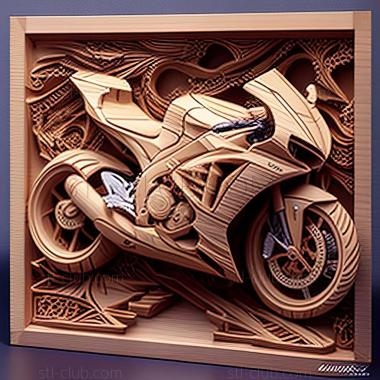 3D модель Honda CBR300RA (STL)